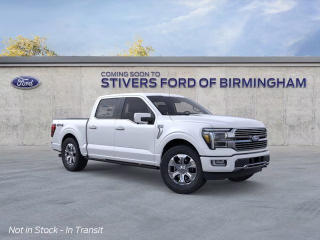 2026 Star White Metallic Tri-Coat Ford F-150 Platinum 4X4 Truck