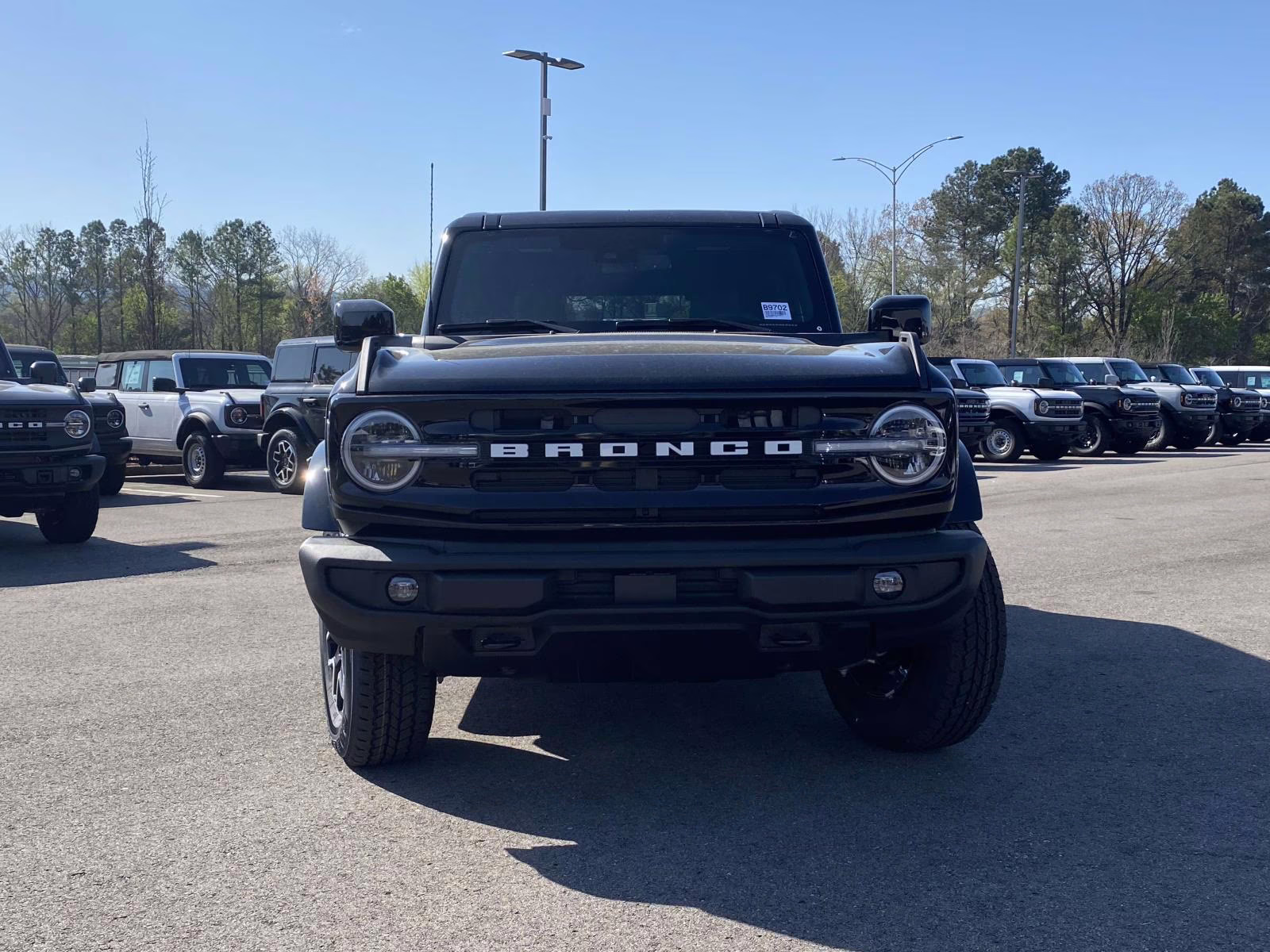 2026 Shadow Black Ford Bronco Outer Banks 4X4 SUV