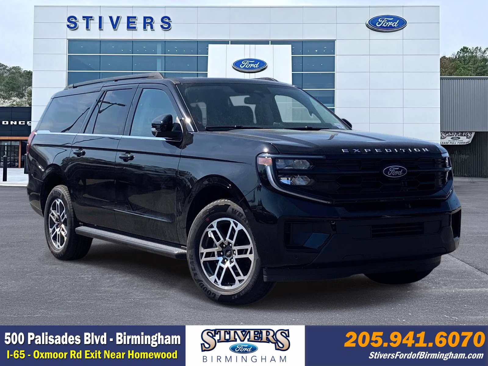 2026 Black Metallic Ford Expedition Max Active RWD SUV