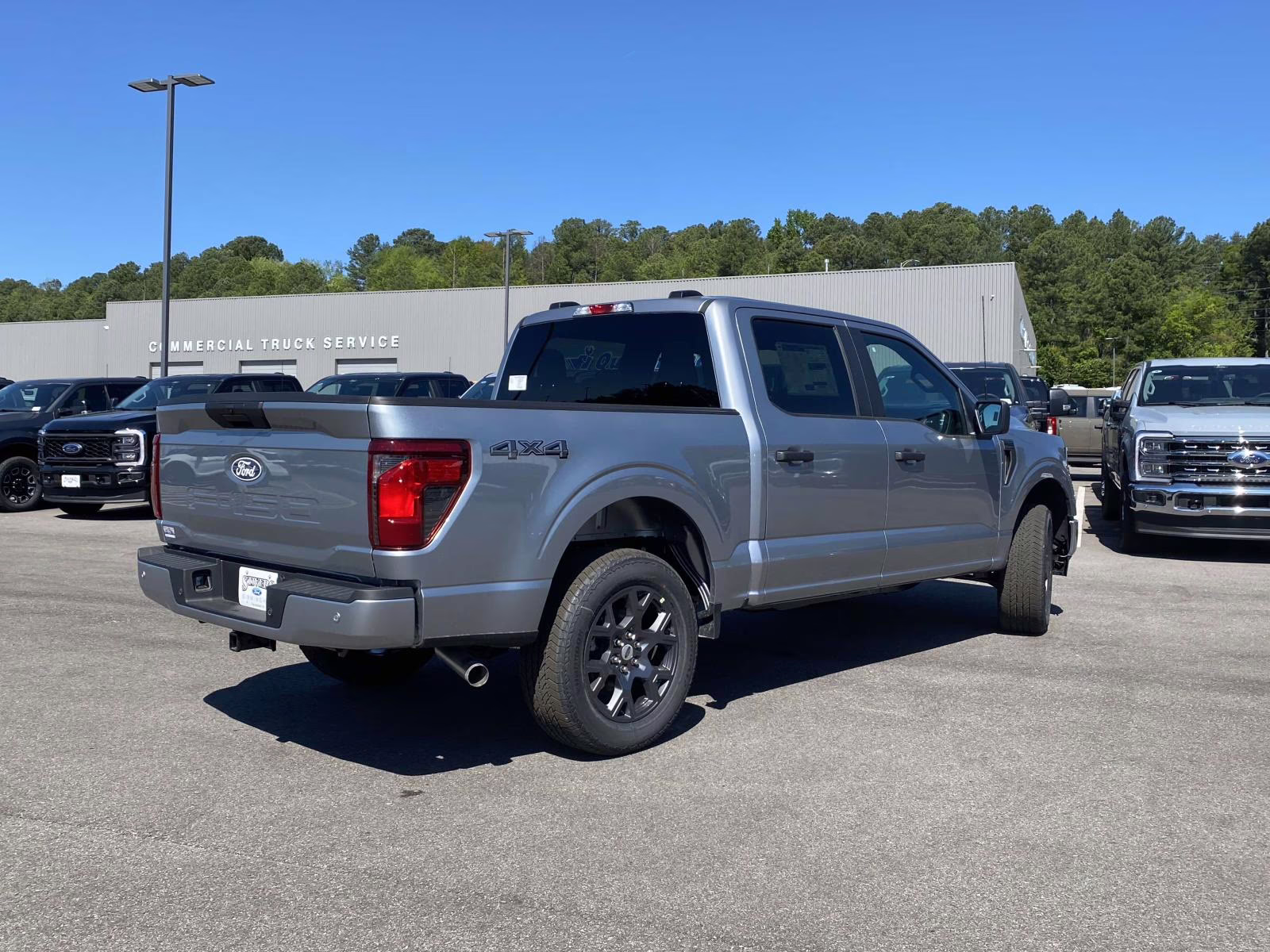 2026 Silver Metallic Ford F-150 STX 4X4 Truck