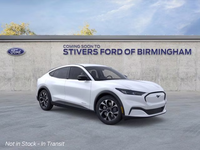 2026 White Ford Mustang Mach-E Select RWD SUV