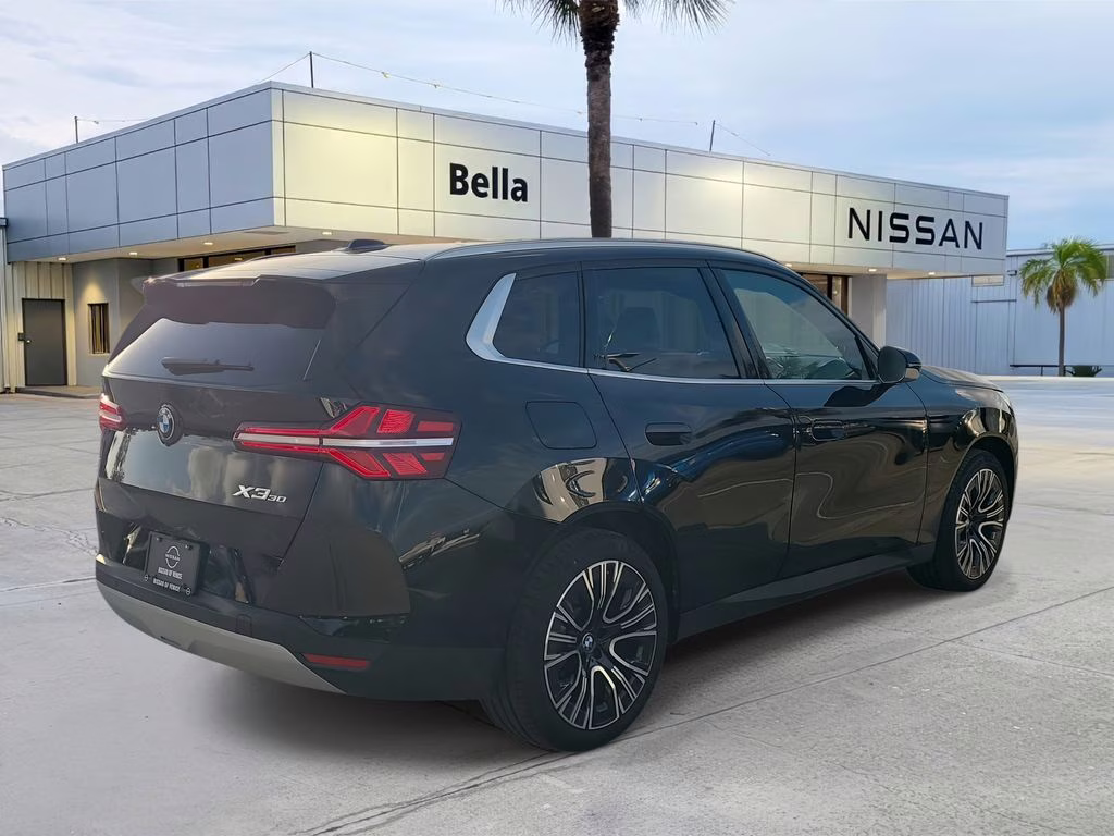 2025 Black Sapphire Metallic BMW X3 30 xDrive AWD SUV