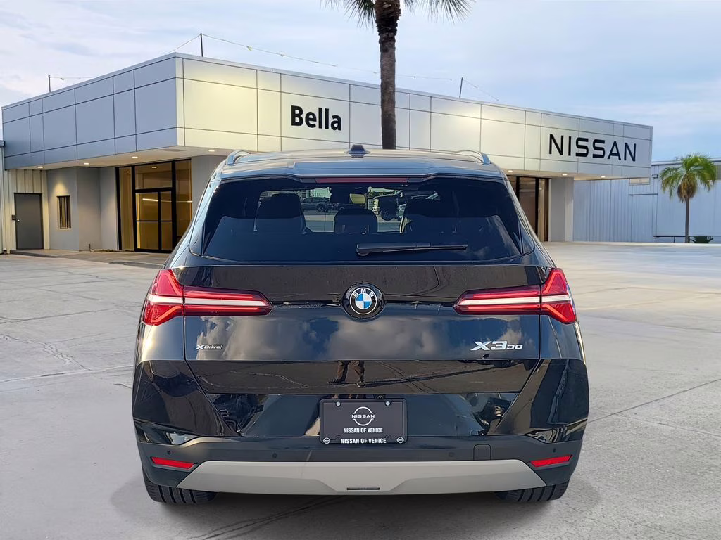 2025 Black Sapphire Metallic BMW X3 30 xDrive AWD SUV