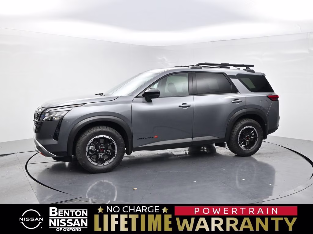 2026 Gun Metallic Nissan Pathfinder Rock Creek 4X4 SUV