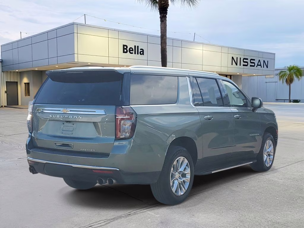 2023 Silver Sage Metallic Chevrolet Suburban Premier RWD SUV