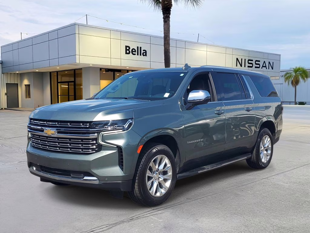 2023 Silver Sage Metallic Chevrolet Suburban Premier RWD SUV
