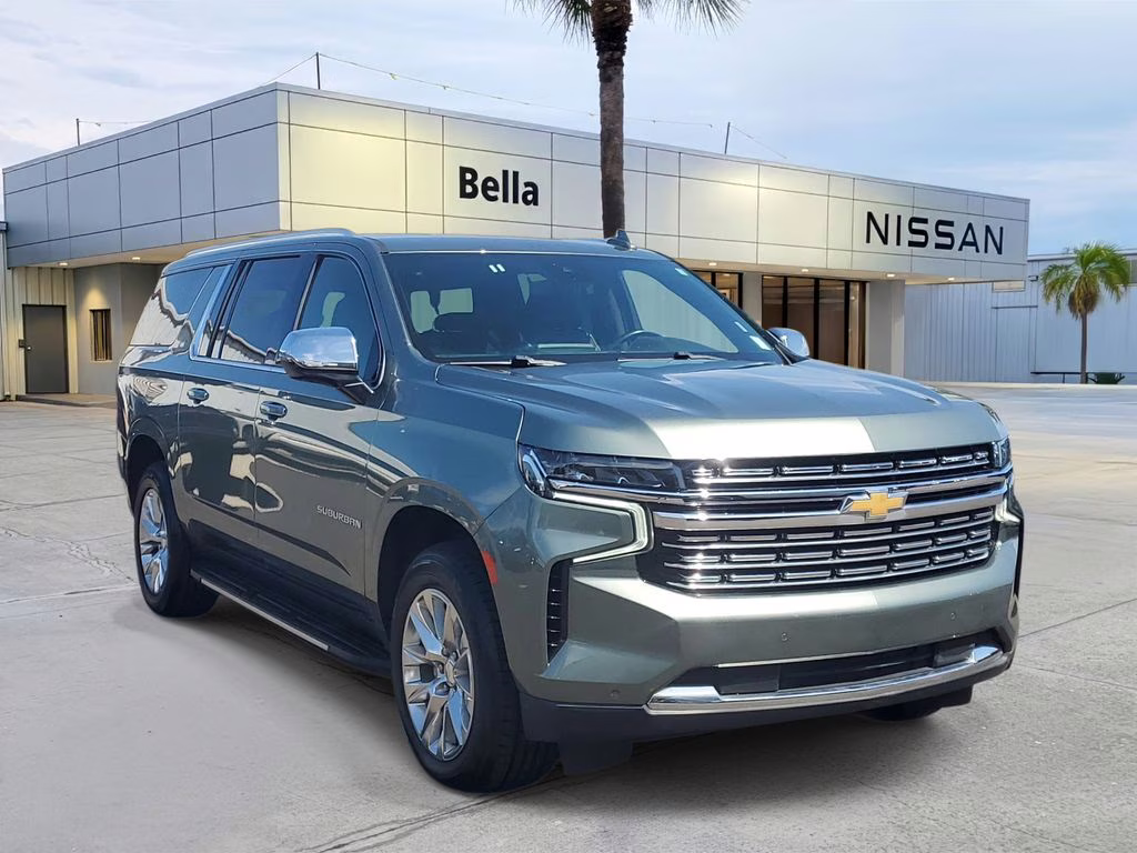 2023 Silver Sage Metallic Chevrolet Suburban Premier RWD SUV