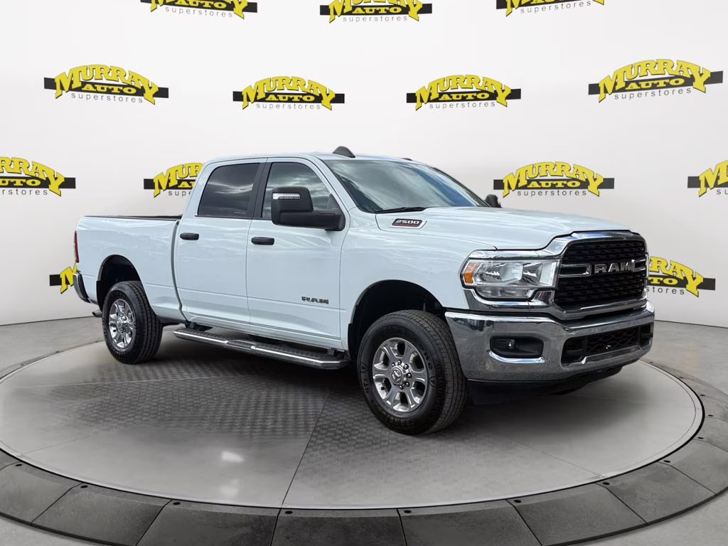 2024 Bright White Clearcoat Ram 2500 Big Horn 4X4 Truck