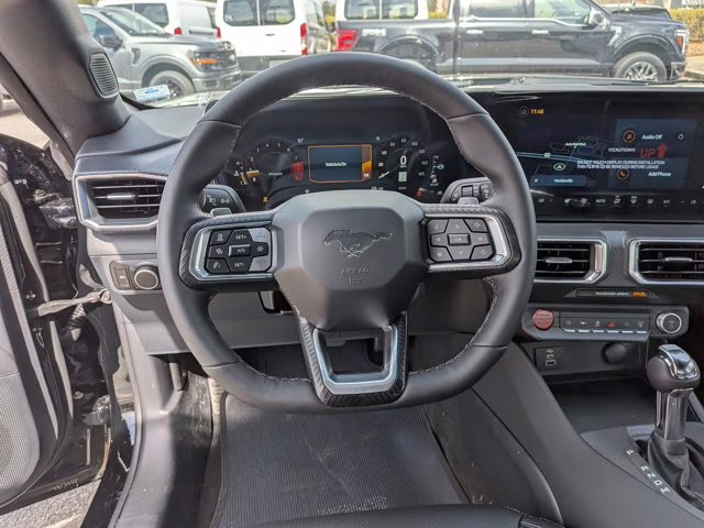 2026 Shadow Black Ford Mustang GT Premium RWD Convertible