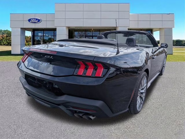 2026 Shadow Black Ford Mustang GT Premium RWD Convertible