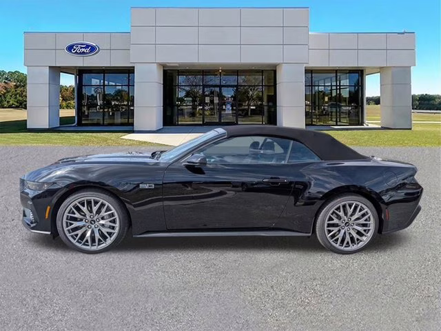 2026 Shadow Black Ford Mustang GT Premium RWD Convertible