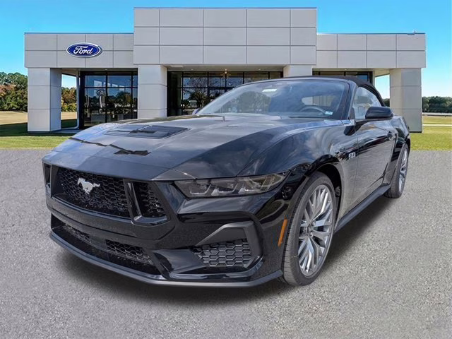 2026 Shadow Black Ford Mustang GT Premium RWD Convertible