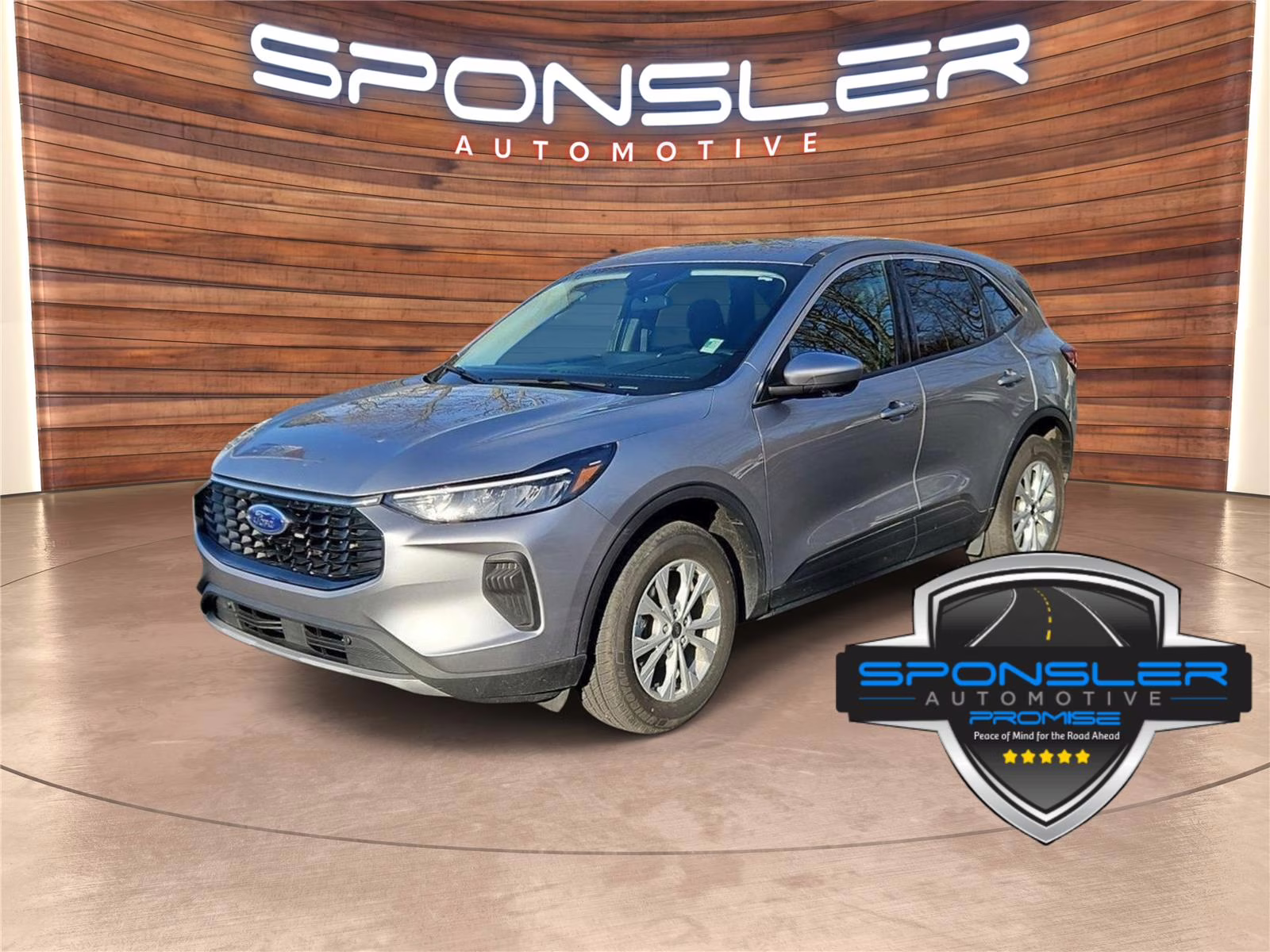 2023 Iconic Silver Ford Escape Active AWD SUV