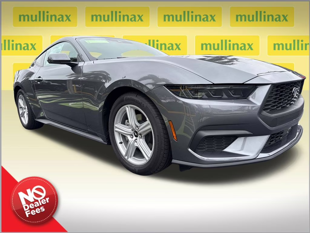 2026 Carbonized Gray Metallic Ford Mustang EcoBoost RWD Coupe