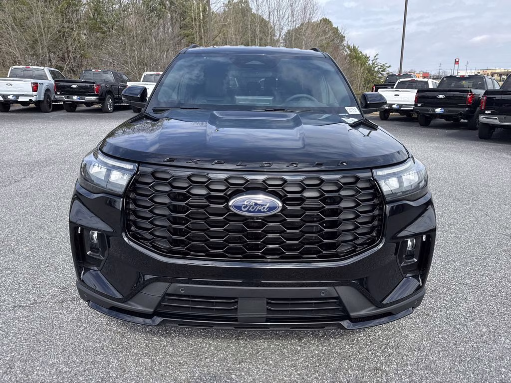 2026 Black Ford Explorer ST-Line RWD SUV