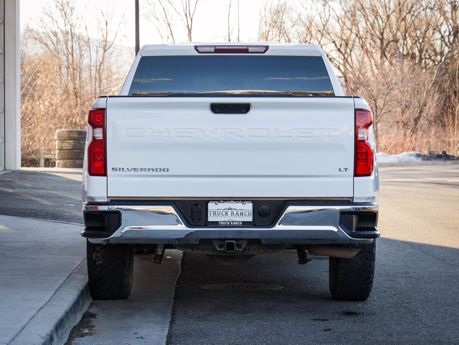 2023 Summit White Chevrolet Silverado 1500 LT 4X4 Truck