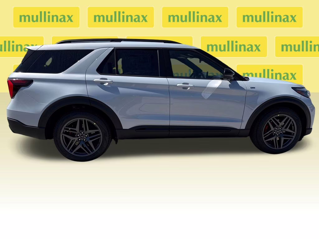 2026 Space White Metallic Ford Explorer ST-Line RWD SUV