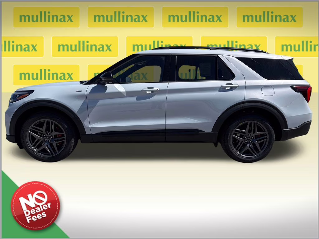 2026 Space White Metallic Ford Explorer ST-Line RWD SUV