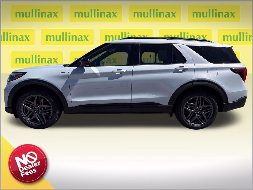 2026 Space White Metallic Ford Explorer ST-Line RWD SUV