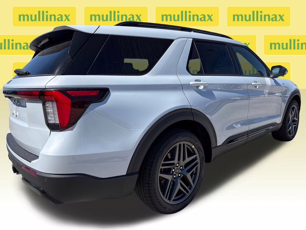 2026 Space White Metallic Ford Explorer ST-Line RWD SUV