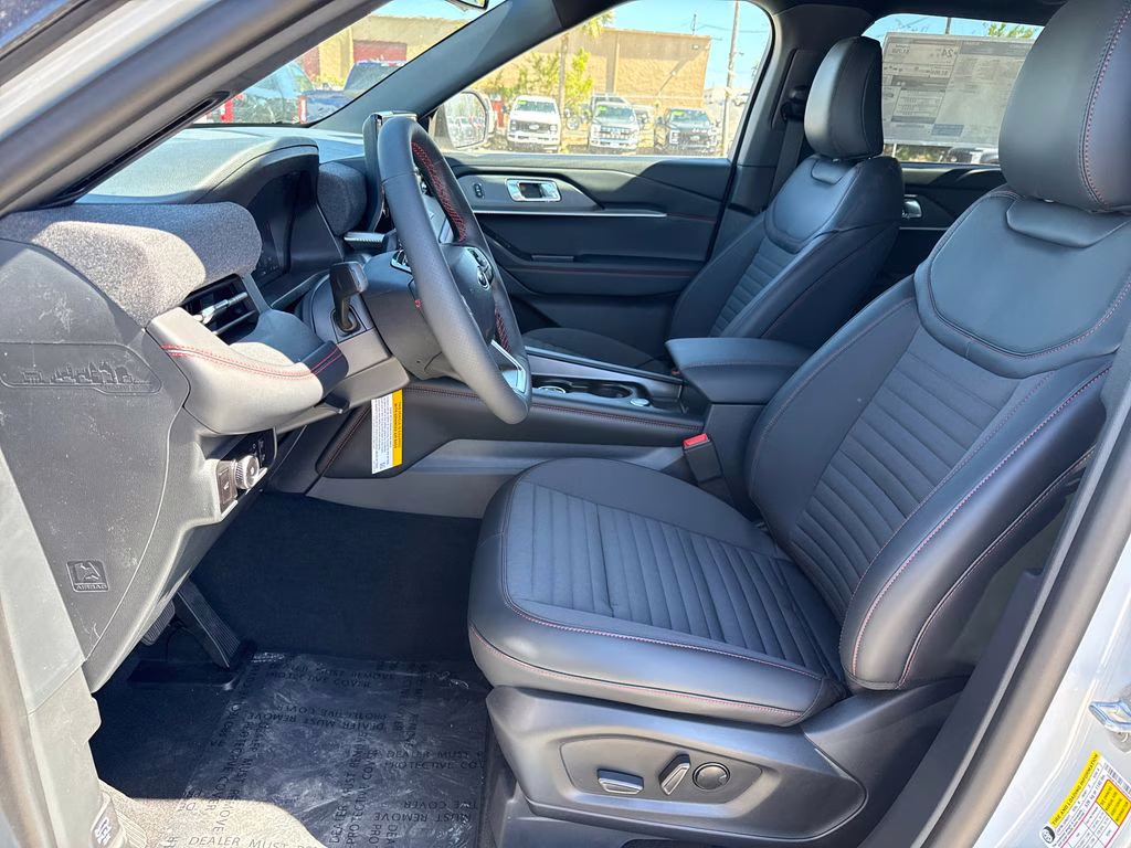 2026 Space White Metallic Ford Explorer ST-Line RWD SUV