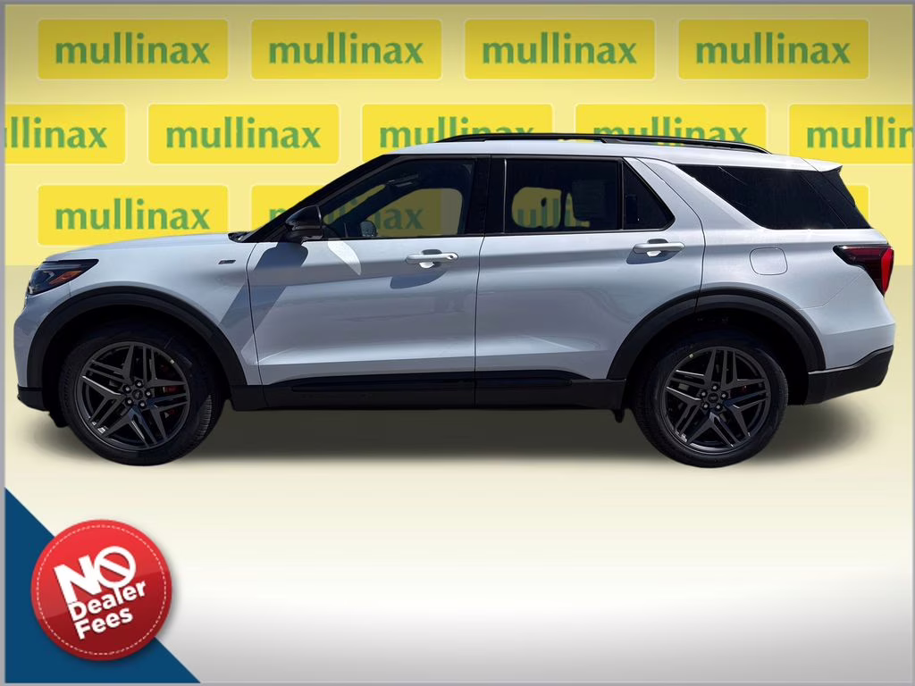 2026 Space White Metallic Ford Explorer ST-Line RWD SUV