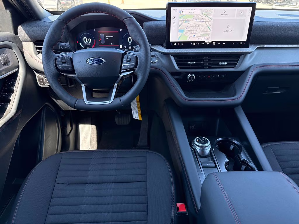 2026 Space White Metallic Ford Explorer ST-Line RWD SUV