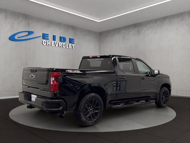 2026 Black Chevrolet Silverado 1500 Custom 4X4 Truck