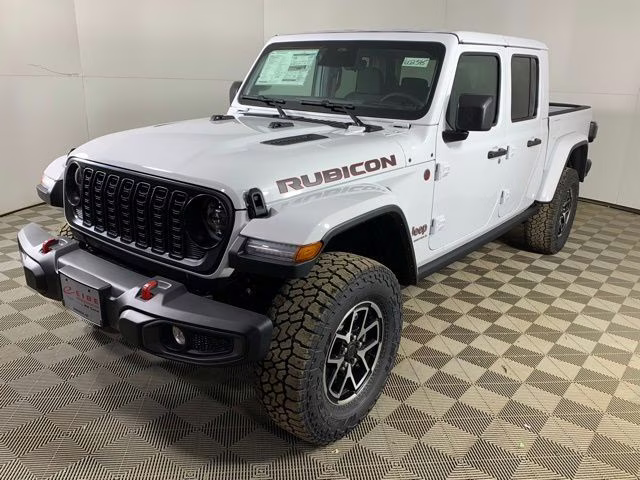2026 Bright White Clearcoat Jeep Gladiator Rubicon 4X4 Truck