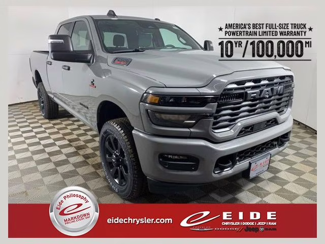 2026 Ceramic Gray Clearcoat Ram 2500 Big Horn Night Edition 4X4 Truck