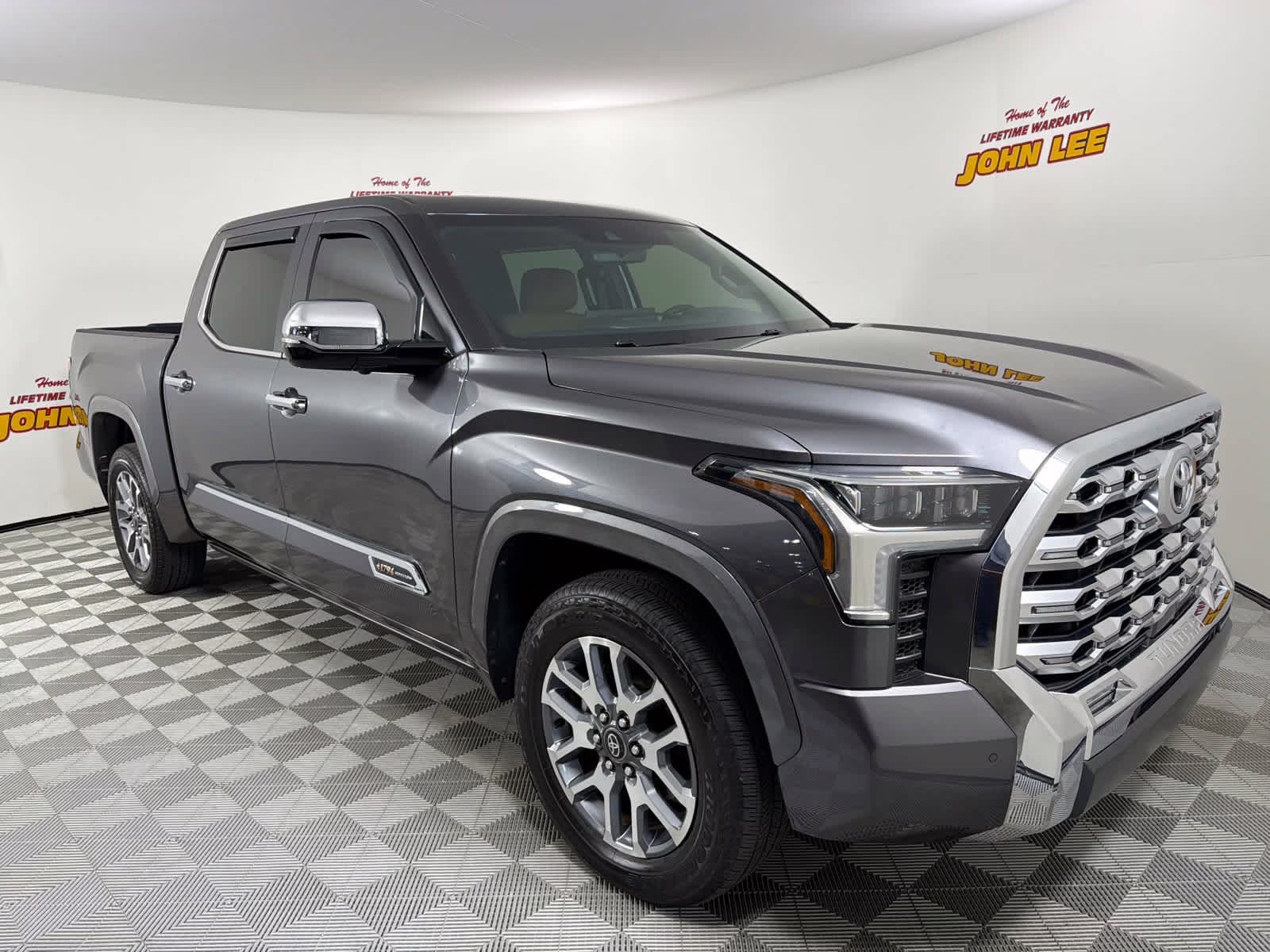 2025 Magnetic Gray Metallic Toyota Tundra 1794 Edition RWD Truck