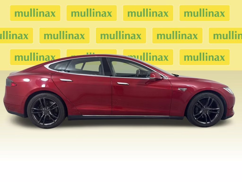 2015 Red Multi-Coat Tesla Model S 70D AWD Hatchback