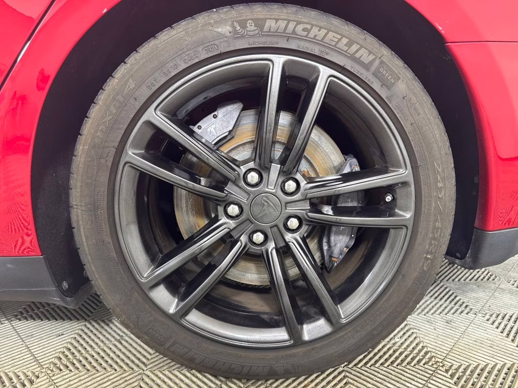 2015 Red Multi-Coat Tesla Model S 70D AWD Hatchback