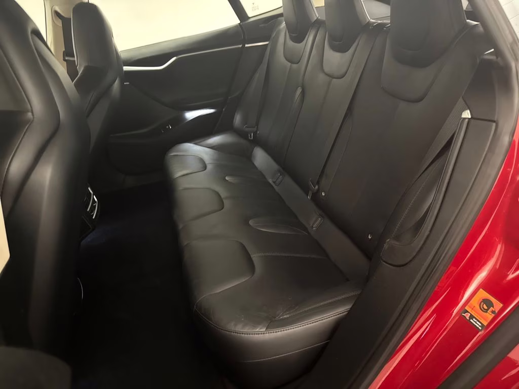 2015 Red Multi-Coat Tesla Model S 70D AWD Hatchback