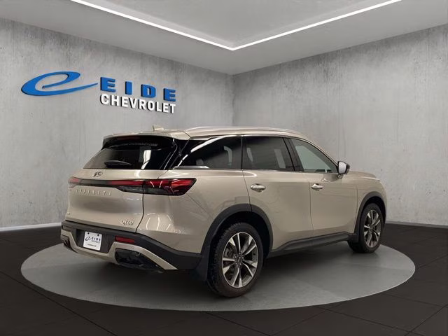 2025 Tan INFINITI QX60 LUXE AWD SUV
