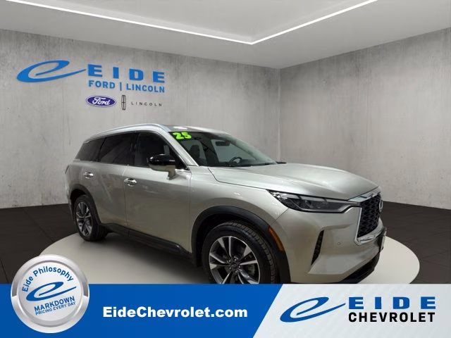 2025 Titanium Black INFINITI QX60 LUXE AWD SUV