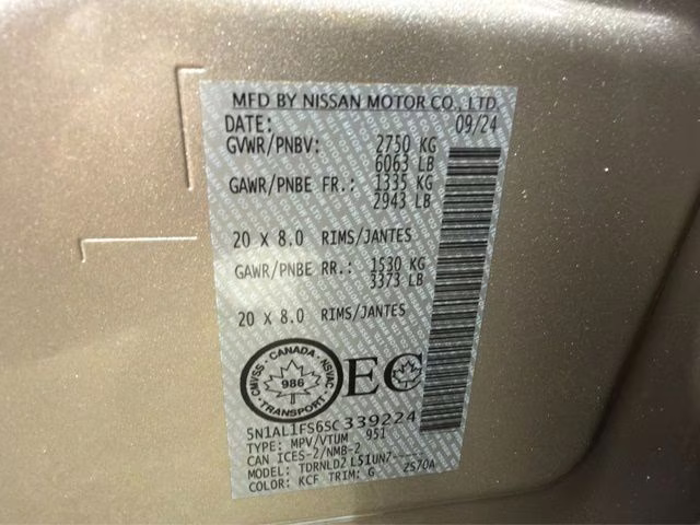 2025 Titanium Black INFINITI QX60 LUXE AWD SUV