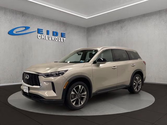 2025 Tan INFINITI QX60 LUXE AWD SUV
