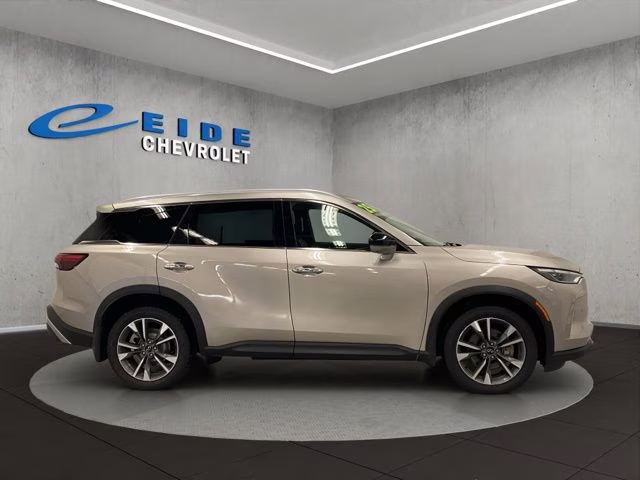 2025 Tan INFINITI QX60 LUXE AWD SUV