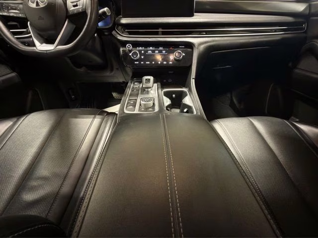 2025 Warm Titanium/Black Obsidian INFINITI QX60 LUXE AWD SUV