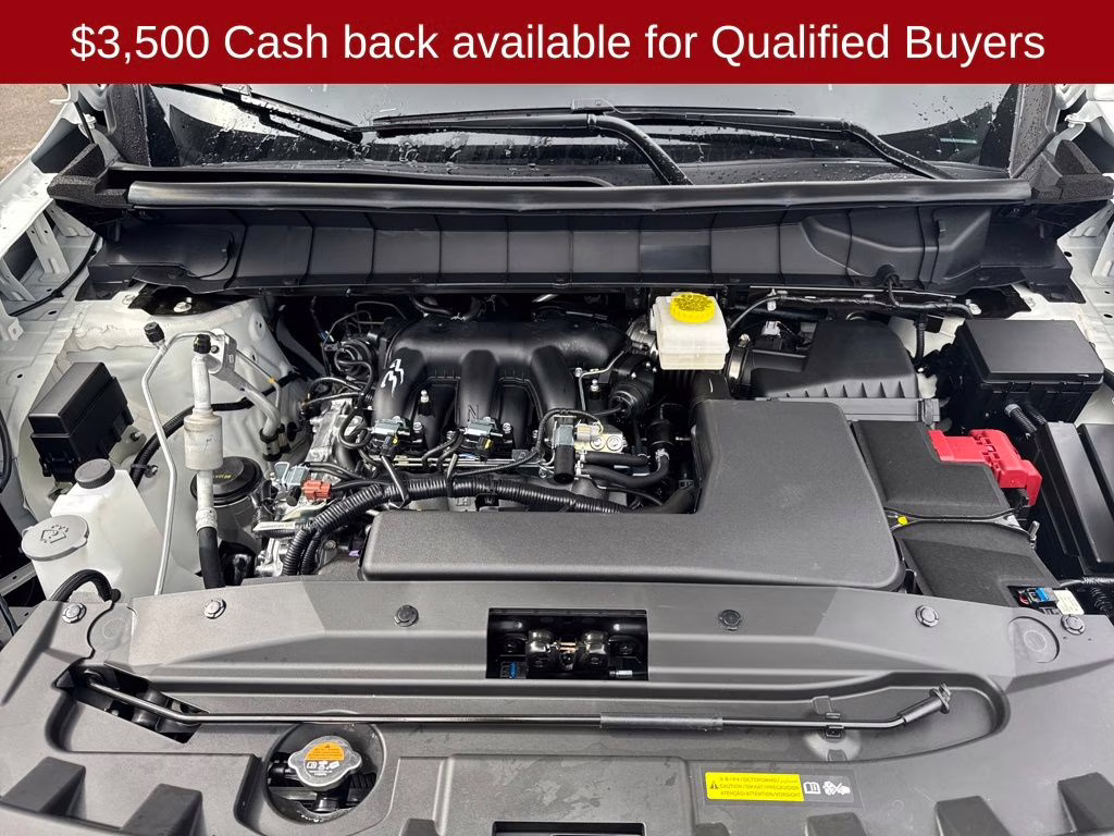 2026 Everest White Pearl/Black Nissan Pathfinder Platinum FWD SUV