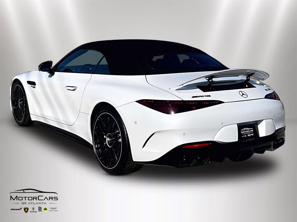 2022 MANUFAKTUR Moonlight White Magno Mercedes-Benz SL-Class SL 63 AMG AMG Performance Line AWD Convertible