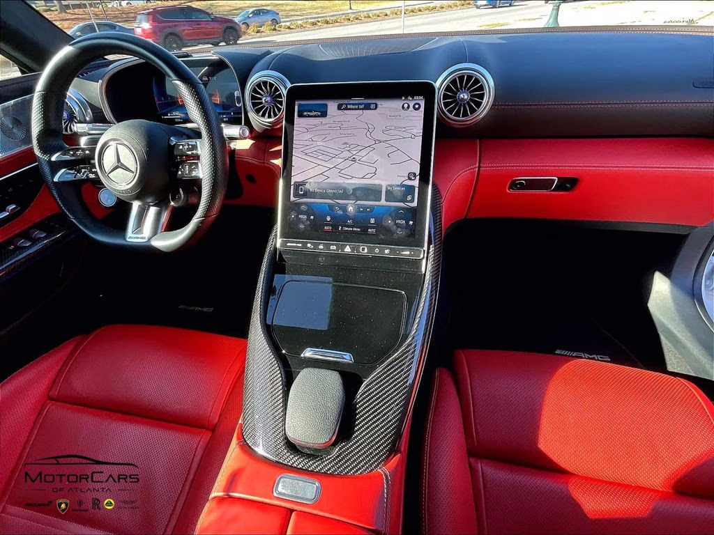 2022 MANUFAKTUR Moonlight White Magno Mercedes-Benz SL-Class SL 63 AMG AMG Performance Line AWD Convertible