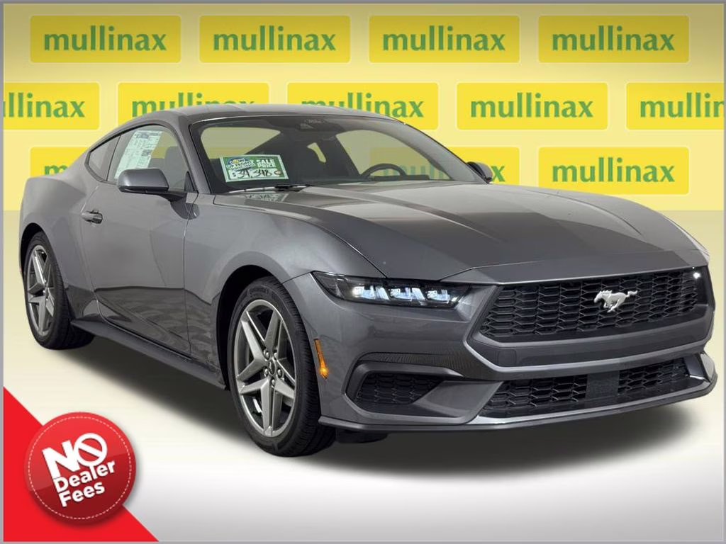 2026 Carbonized Gray Metallic Ford Mustang EcoBoost RWD Coupe