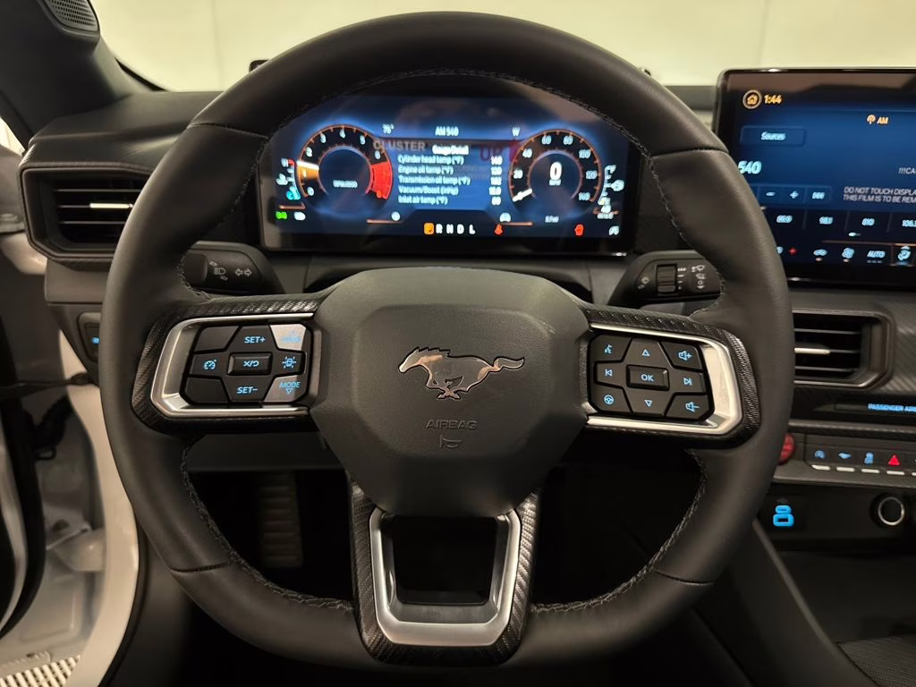 2026 Oxford White Ford Mustang EcoBoost RWD Coupe