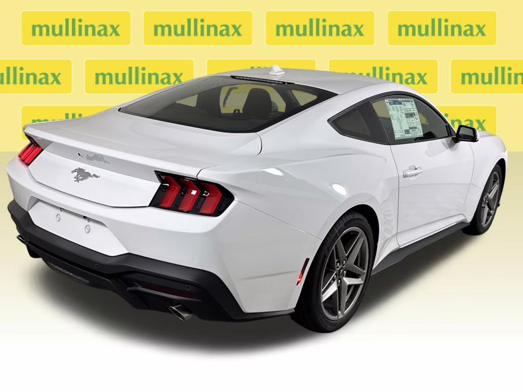 2026 Oxford White Ford Mustang EcoBoost RWD Coupe