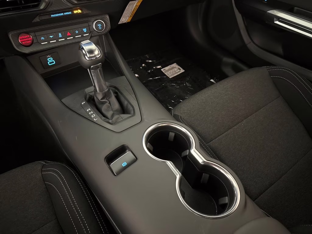 2026 Oxford White Ford Mustang EcoBoost RWD Coupe