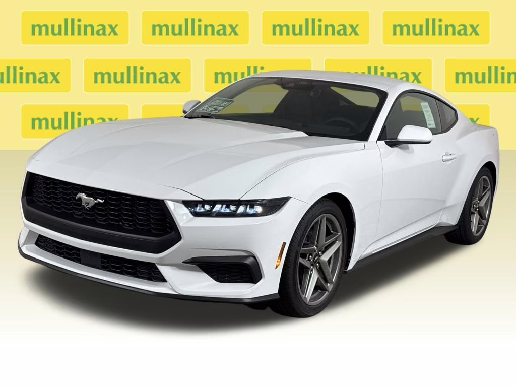 2026 Oxford White Ford Mustang EcoBoost RWD Coupe