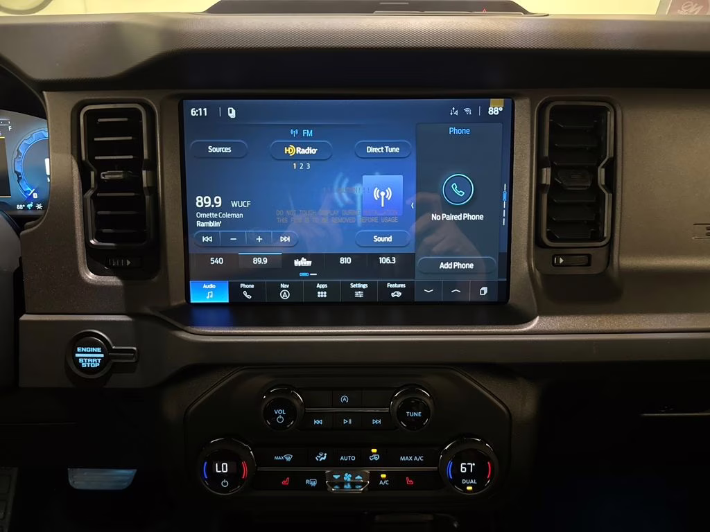 2026 Avalanche Gray Ford Bronco Big Bend 4X4 SUV