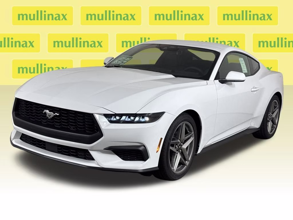 2026 Oxford White Ford Mustang EcoBoost RWD Coupe